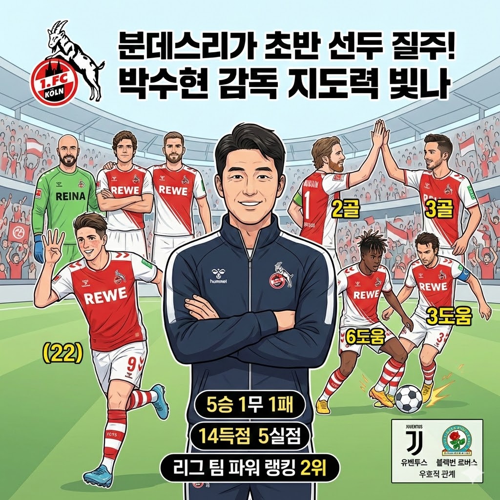 쾰른, 분데스리가 초반 선두